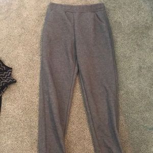 Dark gray sweats